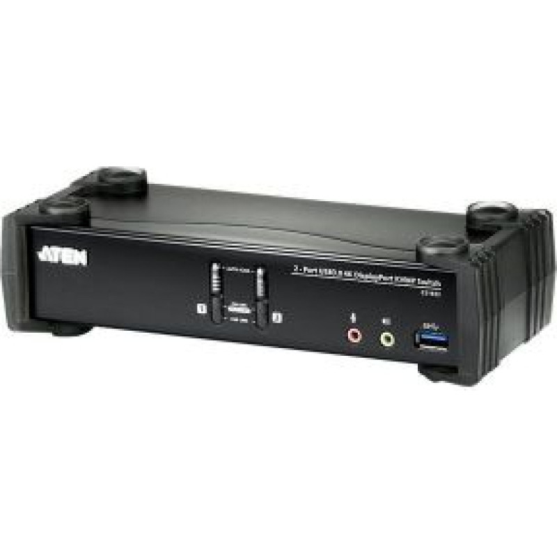 Aten Serveru  - Citi piederumi Aten  CS1922 2-Port USB 3.0 4K DisplayPort KVMP Switch