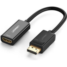 Ugreen Kabelis Ugreen  Ugreen Cable Cable from DisplayPort (Male) to HDMI (Female) (Unidirectional) 1080P 60Hz 12bit Black (40362)