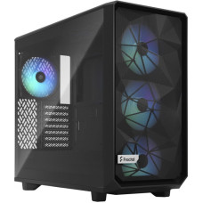 Fractal Design Datoru korpusi Fractal Design  Meshify 2 Lite RGB TG Light Tint Black, E-ATX, Power supply included No