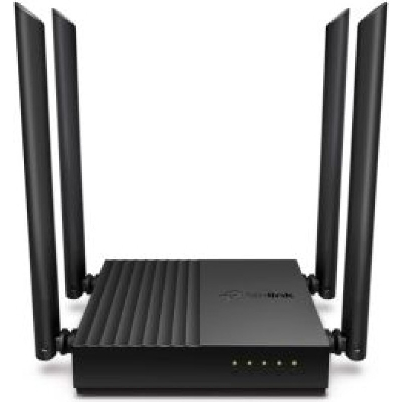 Tp-Link Rūteris TP-Link  AC1200 Wireless MU-MIMO Wi-Fi Router Archer C64 802.11ac, 867+400 Mbit/s, Ethernet LAN (RJ-45) ports 4, MU-MiMO Yes, Antenna type 4 x Fixed