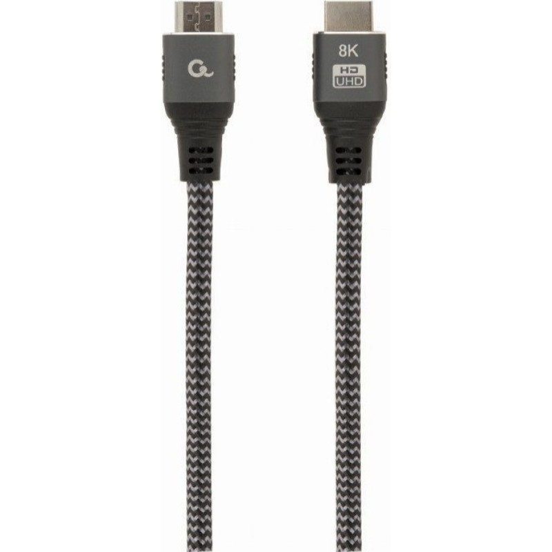Gembird Aizmugurējais vāciņš Gembird  Ultra High speed HDMI cable with Ethernet, 8K select plus series CCB-HDMI8K-2M HDMI 2.1 downwards, 2 m,  2 x Type-A