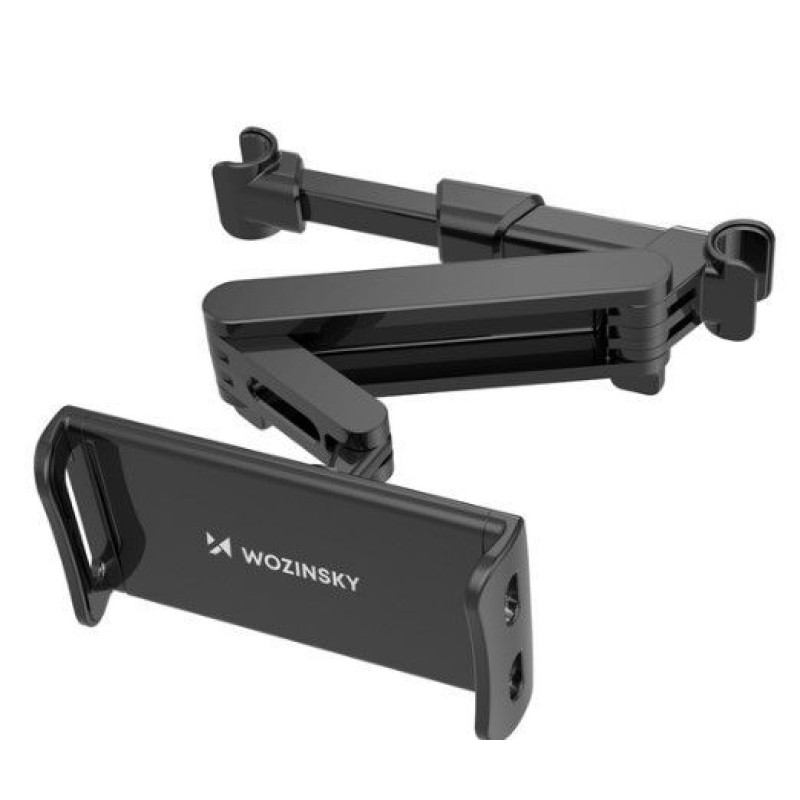 Wozinsky Turētāji un statīvi Wozinsky  adjustable tablet or phone headrest holder Black
