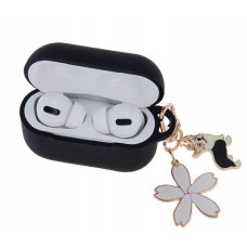 Ilike Maciņš austiņām iLike Apple Case for Airpods Pro 2 black with pendant