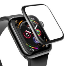 Baseus Aizsargstikls Baseus Apple Baseus 0.23mm curved-screen tempered glass 38mm for Apple Watch Black (SGAPWA4-C01)