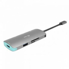 I-Tec Cita datorprece I-TEC  USB C MetalNanoDock 4K HDMI+PD 60W