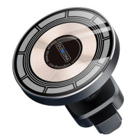 Duzzona Auto turētājs Duzzona  V2 Wireless Car Charger 15W Transparent