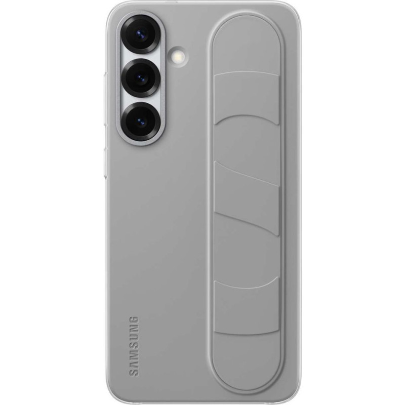 Samsung Aizmugurējais vāciņš Samsung  Samsung Standing Grip Case EF-GS931CJEGWW Silicone Case with Holder / Stand for Samsung Galaxy S25 - Gray