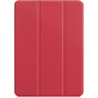 Ilike Maciņš grāmata iLike  iPad 9.7 Tri-Fold Eco-Leather Stand Case Coral Pink