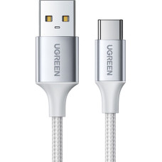 Ugreen Kabelis Ugreen  Ugreen US288 60131 USB-A / USB-C QC 3.0 3A 1m cable - white White