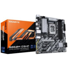 Gigabyte Pamatplate Intel procesorsiem Gigabyte  Mainboard||Intel B860 Express|LGA1851|Micro-ATX|Memory DDR5|Memory slots 4|2xPCI-Express 1x|1xPCI-Express 16x|2xM.2|1xHDMI|1xDisplayPort|1xAudio-In|1xAudio-Out|1xMicrophone|3xUSB 2.0|3xUSB 3.2|1xPS/2|1xRJ45
