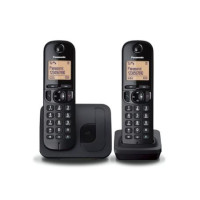 Panasonic Telefona aparāts Panasonic  Cordless KX-TGC212FXB Black