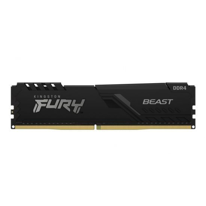 Kingston Operatīv atmiņa DDR4 Kingston  Fury Beast 32 GB, DDR4, 3200 MHz, PC/server, Registered No, ECC No