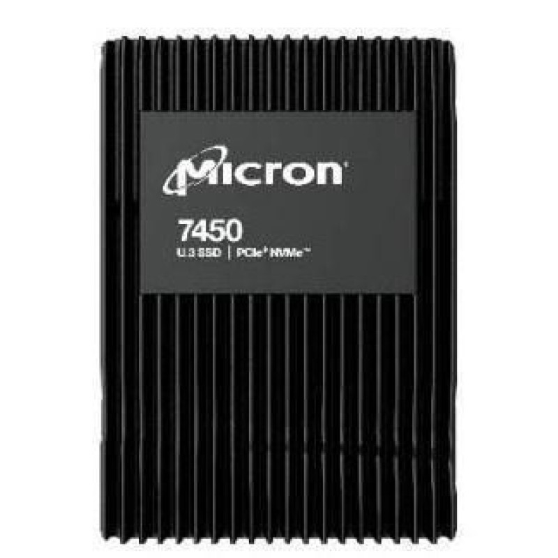 Micron Cietais disks SSD Micron  SSD||SSD series 7450 MAX|3.2TB|PCIE|NVMe|NAND flash technology TLC|Write speed 5300 MBytes/sec|Read speed 6800 MBytes/sec|Form Factor U.3|TBW 17500 TB|MTFDKCC3T2TFS-1BC1ZABYYR