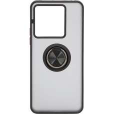 Ilike Aizmugurējais vāciņš iLike Xiaomi Redmi Note 13 5G Hybrid Case With Ring Black