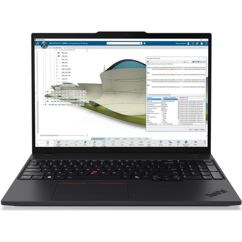 Lenovo Portatīvais dators Lenovo  ThinkPad P16s AMD Gen 4 16 WUXGA AMD Ryzen AI 7 PRO 350/32GB/1TB/AMD Radeon 860M/WIN11 Pro/Nordic Backlit kbd/FP/3Y Warranty |