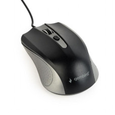 Gembird Datora pele Gembird  MOUSE USB OPTICAL GREY/BLACK/MUS-4B-01-GB