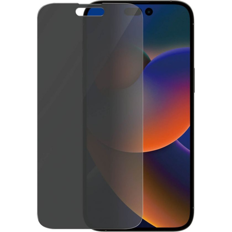 Panzerglass Aizmugurējais vāciņš PanzerGlass  Screen protector, Apple, iPhone 14 Pro Max, Glass, Black, Privacy