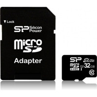 Silicon Power Atmiņas kartes Silicon power  Elite 8GB microSDHC UHS-I 8 GB, Micro SDHC, Flash memory class Class 10, SD