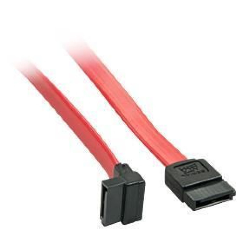 Lindy Kabelis LINDY  CABLE SATA 7 PIN TO 7PIN 90DEG/0.5M 33351