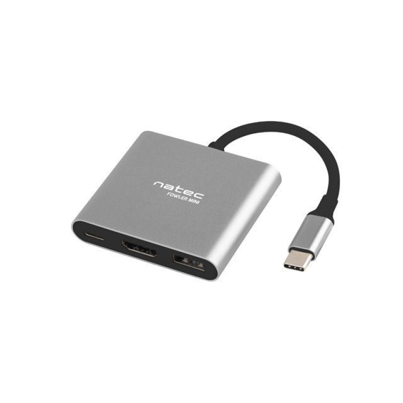 Natec Parveidotājs Natec  Multi-Port Adapter, Fowler, USB-C, HDMI, USB 3.0