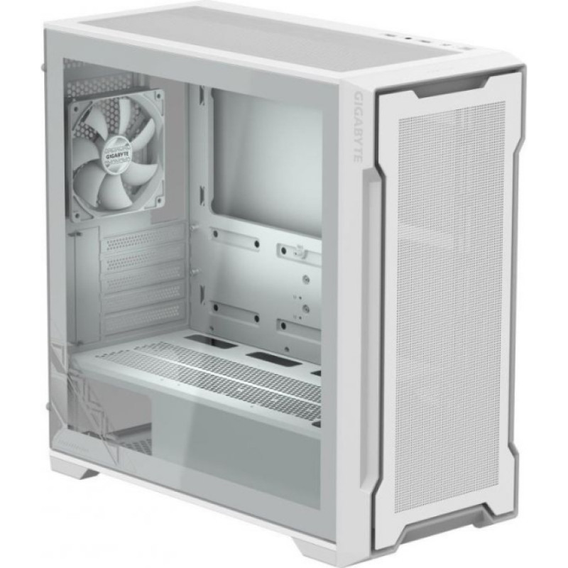 Gigabyte Datoru korpusi Gigabyte  CASE MIDITOWER ATX W/O PSU/GB-C102GI WHITE