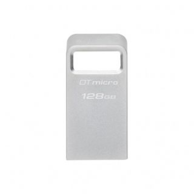 Kingston Zibatmiņa Kingston  USB 3.2 Flash Drive  DataTraveler micro 128 GB, USB 3.2, Silver