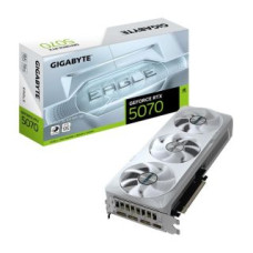 Gigabyte Grafiskās karte / Video kartes Gigabyte  Graphics Card||NVIDIA GeForce RTX 5070|12 GB|GDDR7|192 bit|PCIE 5.0 16x|GPU 2587 MHz|Triple slot Fansink|1xHDMI|3xDisplayPort|GV-N5070EAGLEOCICE-12GD