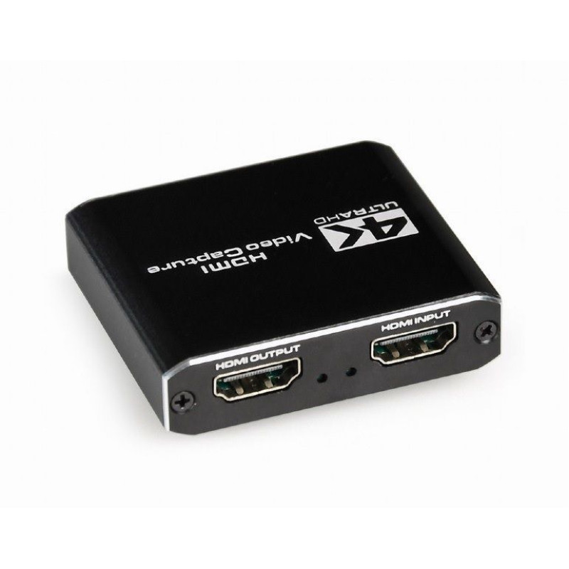 Gembird Cita datorprece Gembird  USB HDMI grabber, 4K, pass-through HDMI UHG-4K2-01
