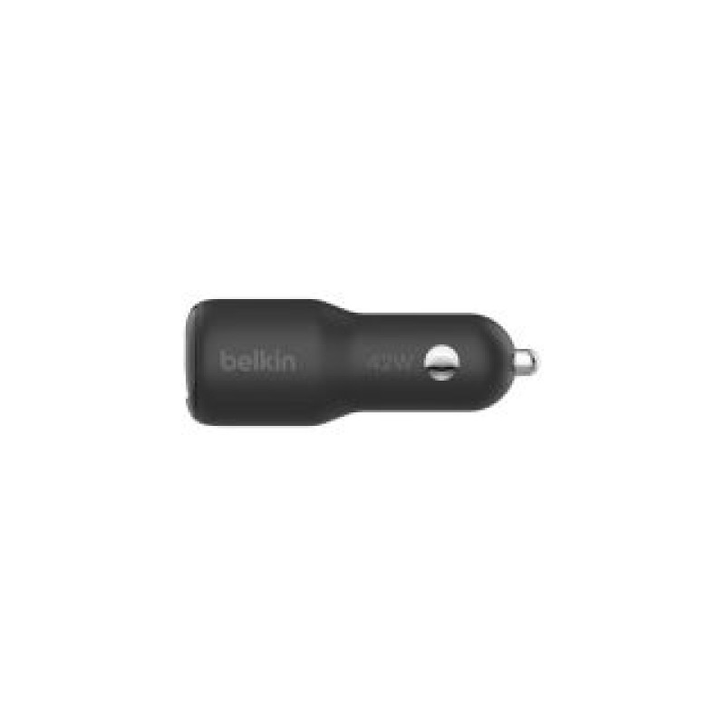 Belkin Kontrolieris Belkin  BOOST CHARGE  42w - 30w USB-C PD PPS + 12w USB-A Car Charger, Black |