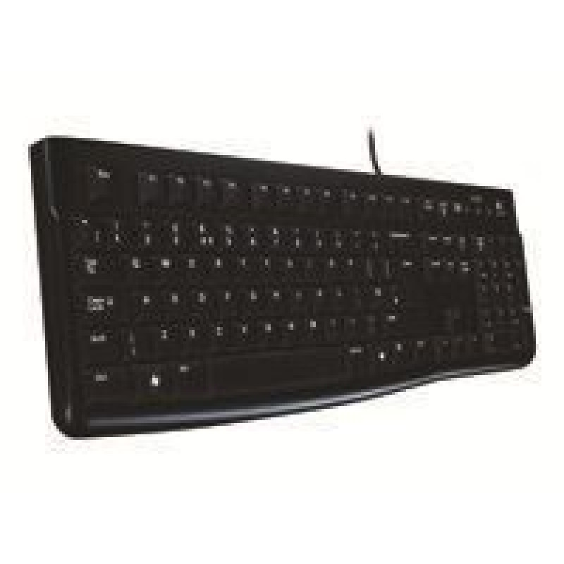 Logitech Datora tastatūra Logitech  LOGI K120 Corded Keyboard black OEM RUS