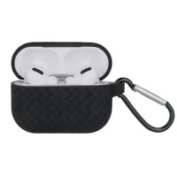 Ilike Maciņš austiņām iLike Apple Airpods 3 Braid case Black