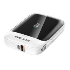 Evelatus Ārējais akumulators Evelatus  Power Bank 22.5W 10000 mAh Type-C White Black
