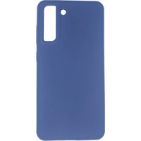 Evelatus Aizmugurējais vāciņš Evelatus Samsung Galaxy S21 FE Premium Soft Touch Silicone Case Navy Blue