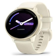 Garmin Viedpulksteni Garmin  SMARTWATCH VIVOACTIVE 6/LUNAR GOLD 010-02985-01