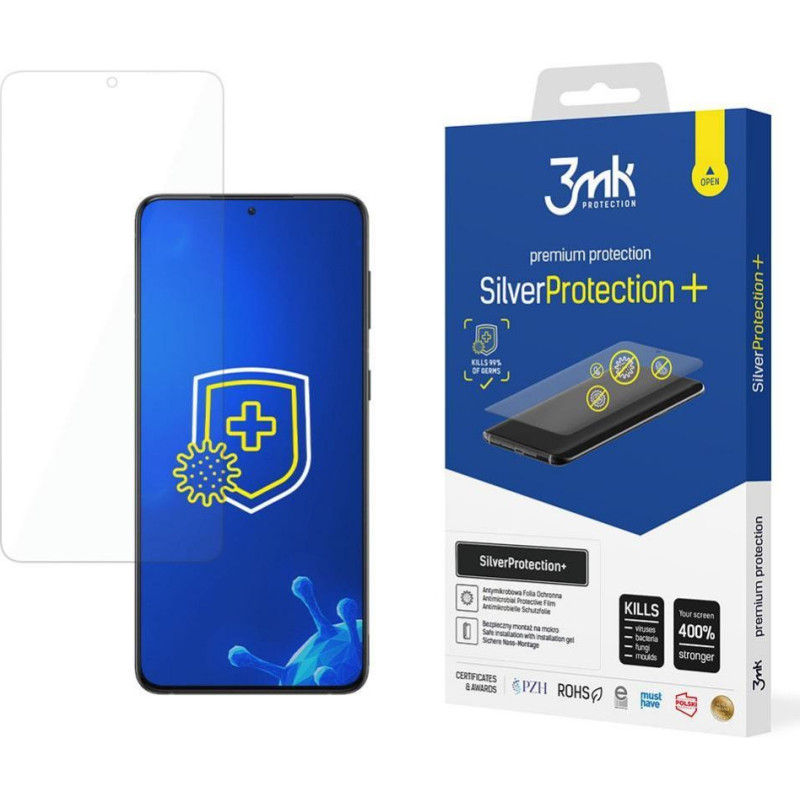 3MK Aizsargstikls 3MK  Samsung Galaxy S21 Ultra 5G - 3mk SilverProtection+