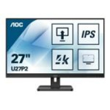 Aoc International Monitors Aoc international  AOC U27P2 27inch UHD 4K Monitor USB VGA DVI HDMI