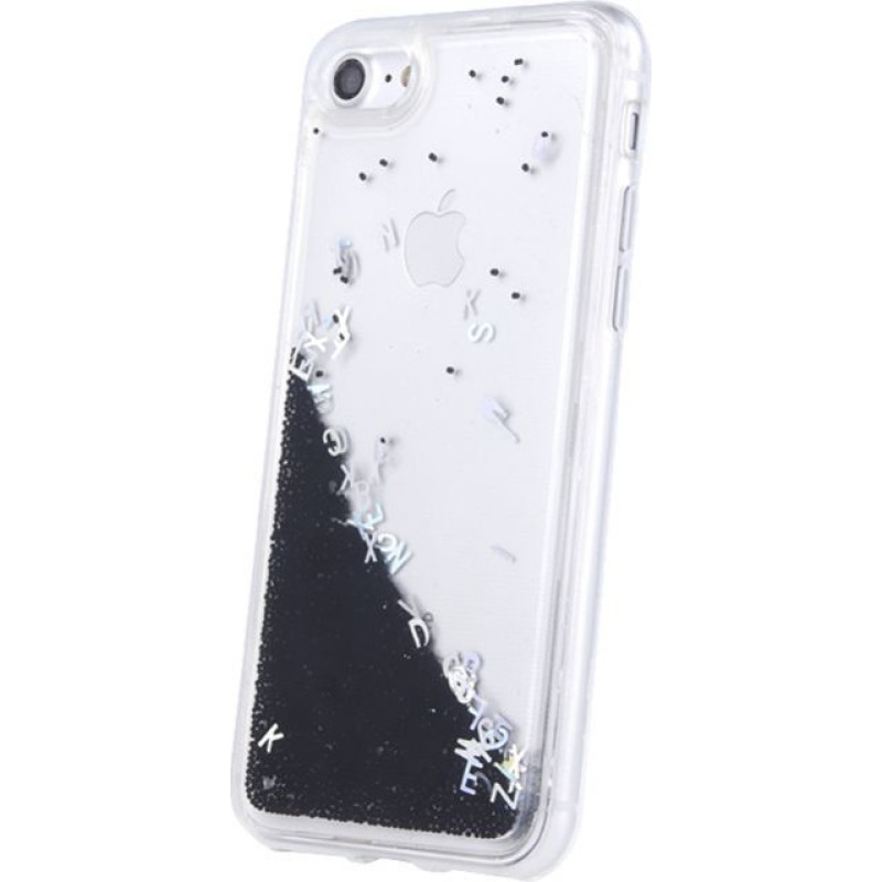 Ilike Aizmugurējais vāciņš iLike Apple iPhone 11 Liquid Letters TPU Case Black
