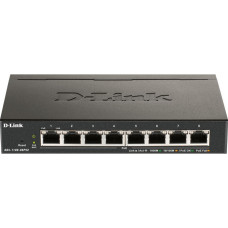 D-Link Serveru  - Citi piederumi D-link  8-Port Gigabit PoE Smart Managed Switch DGS-1100-08PV2 Web managed, Desktop
