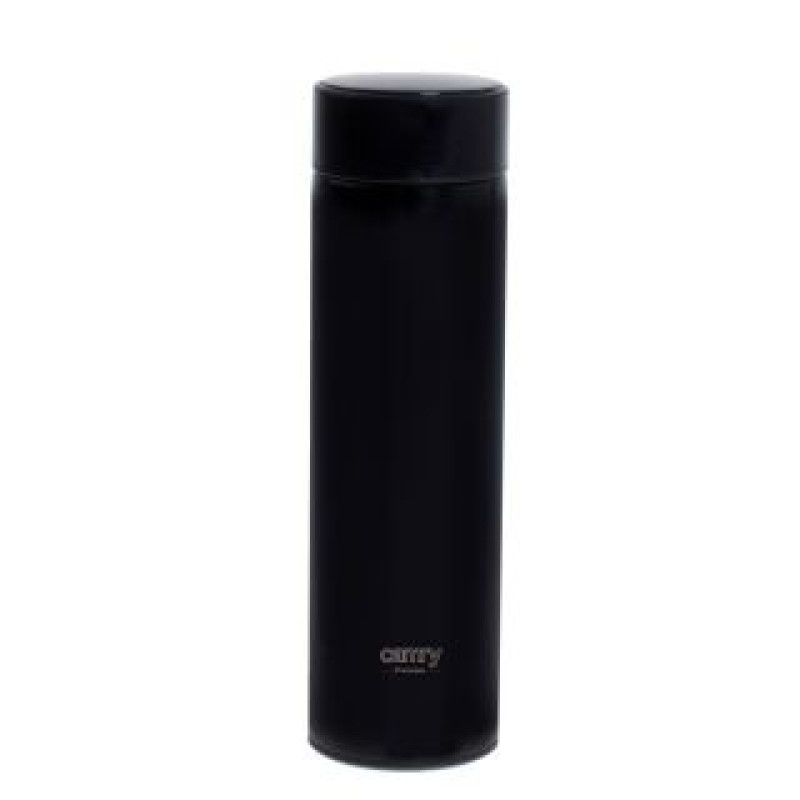 Adler Viedierīce Adler  | Thermal Flask | CR 4507bk | Capacity 0.473 L | Material Stainless steel/Silicone | Black