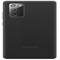 Samsung Aizmugurējais vāciņš Samsung  Galaxy Note 20/Note 20 5G Silicone cover case Black