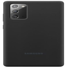 Samsung Aizmugurējais vāciņš Samsung  Galaxy Note 20/Note 20 5G Silicone cover case Black