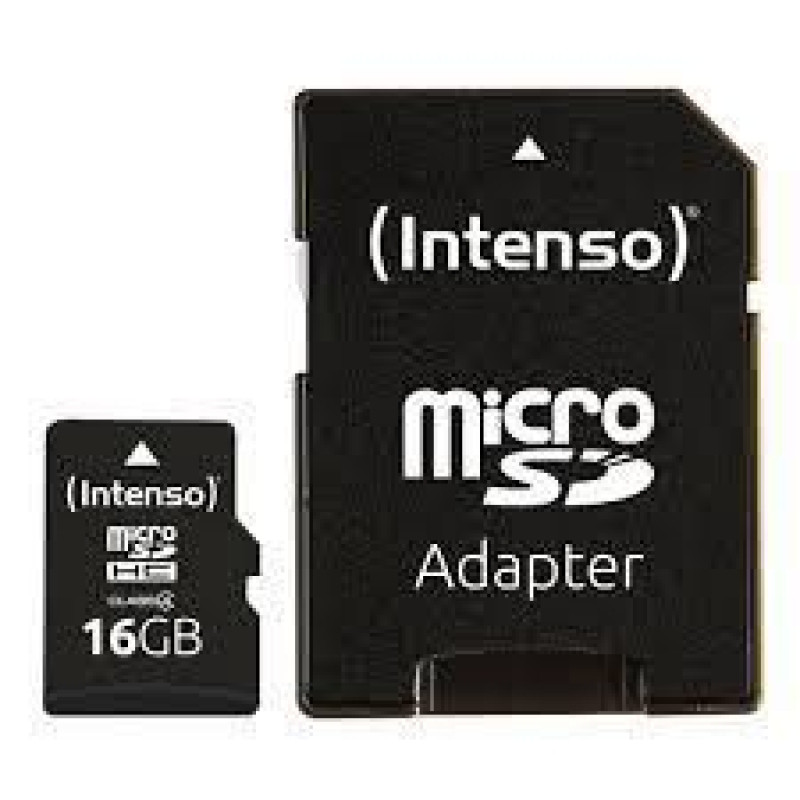 Intenso Cita datorprece Intenso  MEMORY MICRO SDHC 16GB C4/3403470