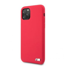 BMW Aizmugurējais vāciņš BMW Apple iPhone 11 Pro Hardcase Silicone Red