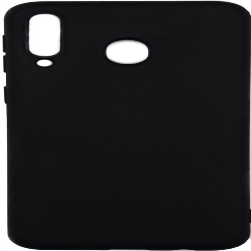 Evelatus Aizmugurējais vāciņš Evelatus Samsung Galaxy A40s Nano Silicone Case Soft Touch TPU Black