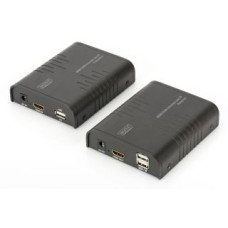 Digitus Parveidotājs Digitus  HDMI KVM Extender over IP, Set DS-55202