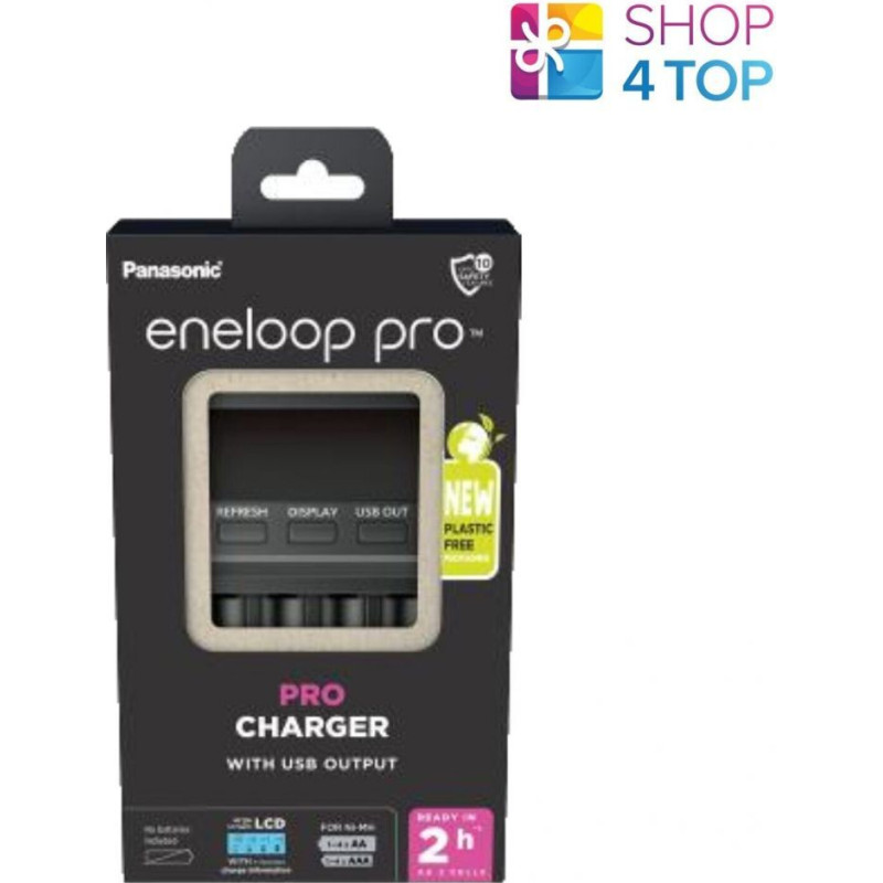 Panasonic Kontrolieris Panasonic  Battery Charger ENELOOP Pro BQ-CC65E AA/AAA, 2 hours