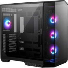 MSI Datoru korpusi MSI  Case||MAG PANO 100R PZ|MidiTower|Case product features Transparent panel|ATX|MicroATX|MiniITX|Colour Black|MAGPANO100RPZ