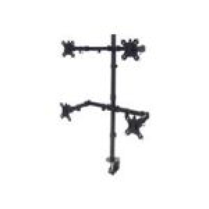 Ic Intracom Monitoru piederums Ic intracom  MH Monitor Mount supports 4 LCD Monitors
