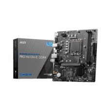 MSI Pamatplate Intel procesorsiem MSI  Mainboard||Intel H610|LGA1700|MicroATX|Memory DDR4|Memory slots 2|1xPCI-Express 1x|1xPCI-Express 16x|1xM.2|1x15pin D-sub|1xHDMI|4xUSB 2.0|2xUSB 3.2|1xPS/2|1xRJ45|3xAudio port|PROH610M-EDDR4