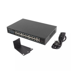 Lanberg Nevadāms centrmezgls Lanberg  LANBERG switch PoE+ 24x 1GB 2x SFP 360W